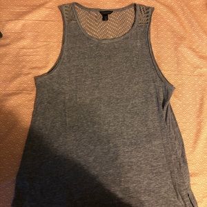Grey lightweight tank top